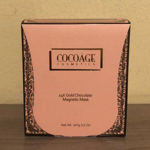 COCOAGE 24K GOLD CHOCOLATE MAGNETIC MASK - 5.2 fl oz / 147 gr - BRAND NEW-SEALED